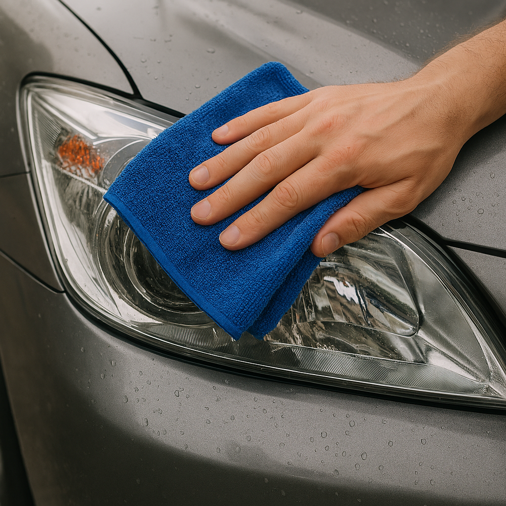 can you make a realistic photo of someone cleaning